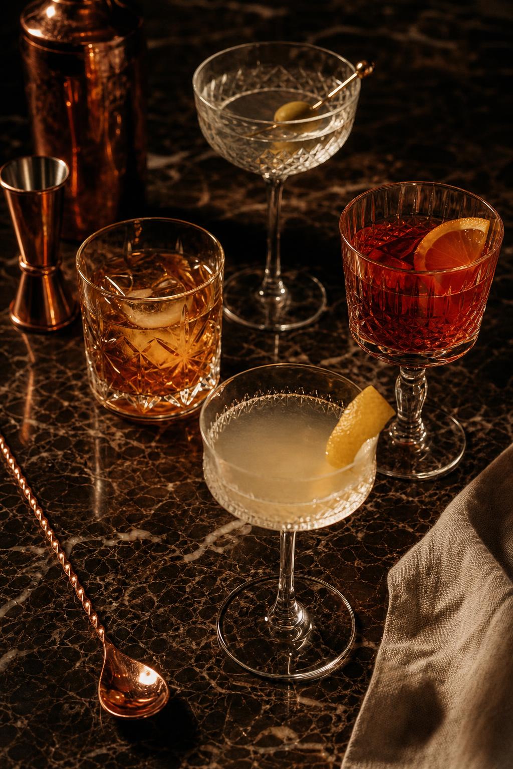 Full drinks menu